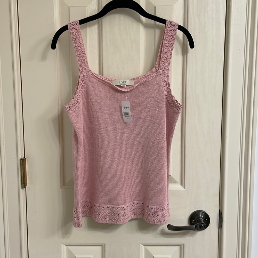 NEW loft sweater tank